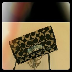 Coach Ashley Signature Sateen Wallet
