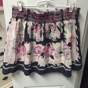 Urban Outfitters Kimchi Blue Silk Skirt