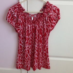 Ladies short sleeve shirt