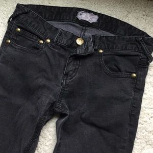Black Free People skinny jean size 27