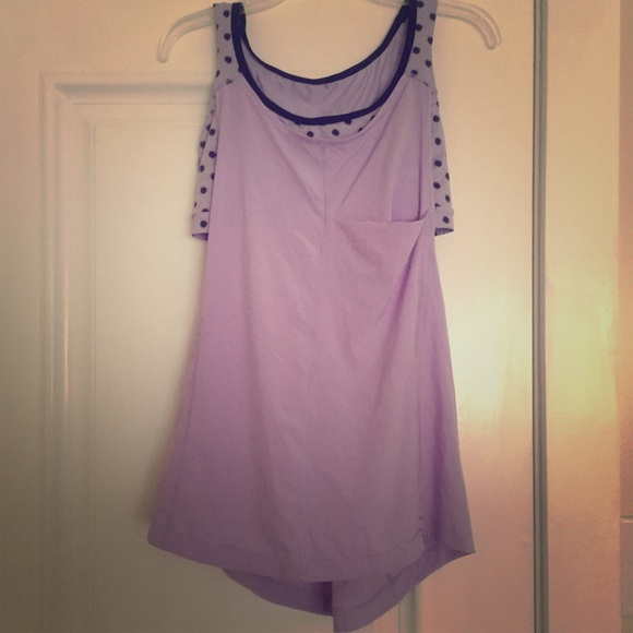 Lululemon Running Tank with attached Sports Bra
