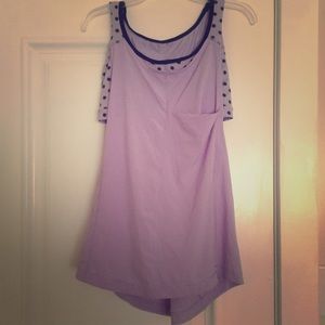 Lululemon Running Tank with attached Sports Bra