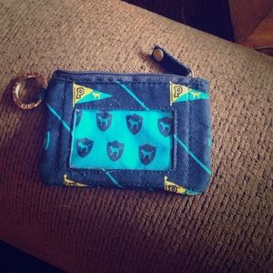 Pink wallet/ ID holder.