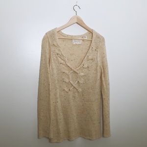 Coincidence and Chance cream wool sweater