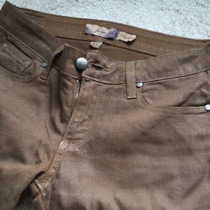 Paige verdungo  legging in bronze sparkle