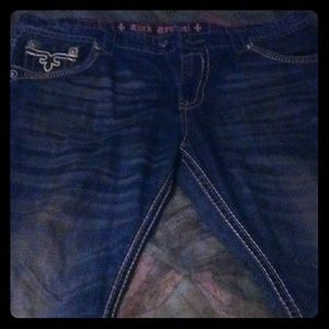 Men's Size 42 Rock Revival Jeans. NEW!