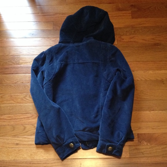 💰SOLD IN BUNDLE💰Mossimo blue hooded coat - Picture 3 of 3