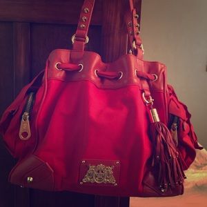 Juicy couture red nylon daydreamer