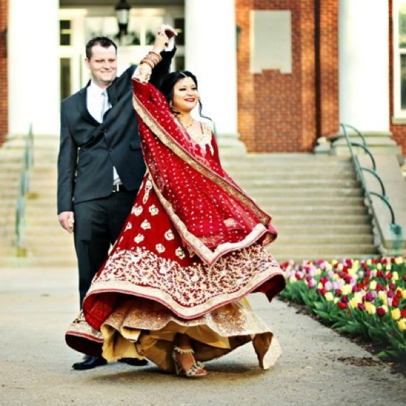 Red Wedding Lehenga