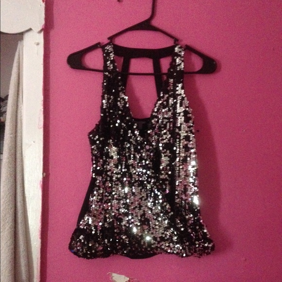 Small sequined top