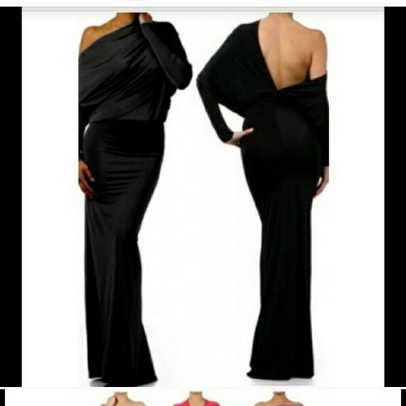 Black Multi Way Maxi Dress Gown special occasion