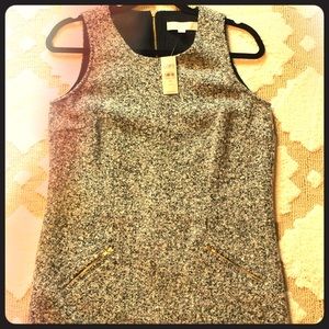 Loft Wool dress with zipper pockets