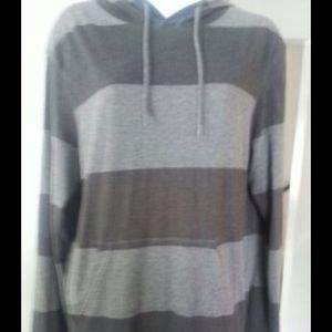 Op Striped Hooded Shirt