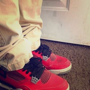 Nike air Jordan retro 4 fire red