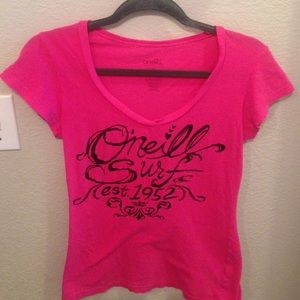 O'neill pink T-shirt