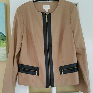 Chicos size 2 'city chic' jacket.