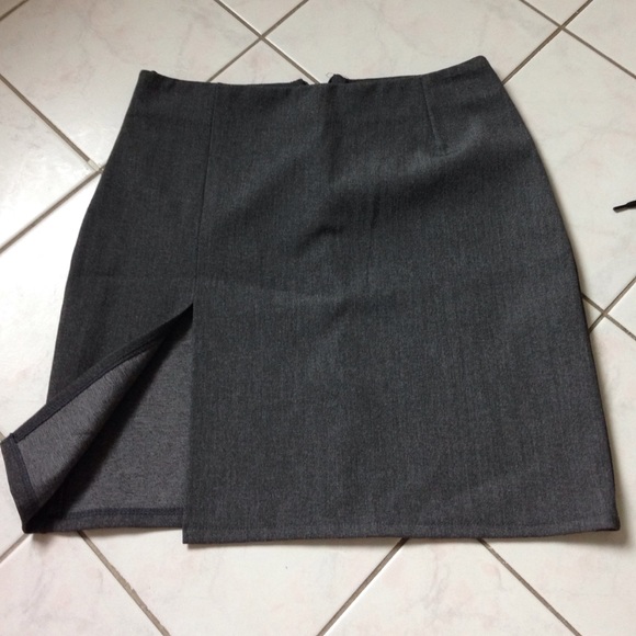 Vintage slit mini skirt