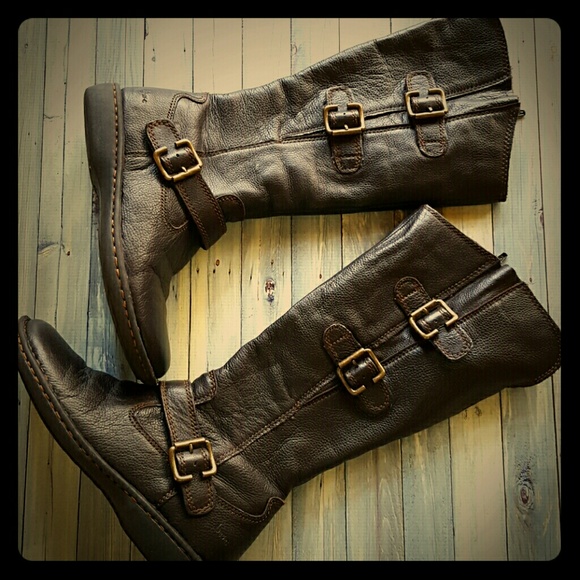 Born leather riding boots 7 38