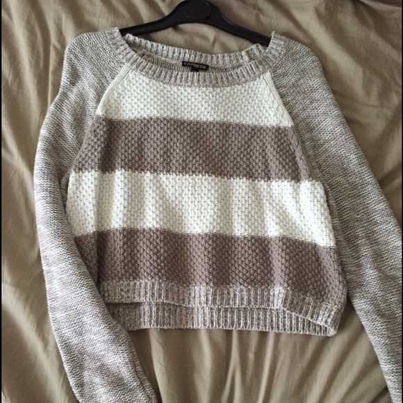 Express Small crop sweater