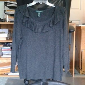 Ralph Lauren charcoal grey sweater