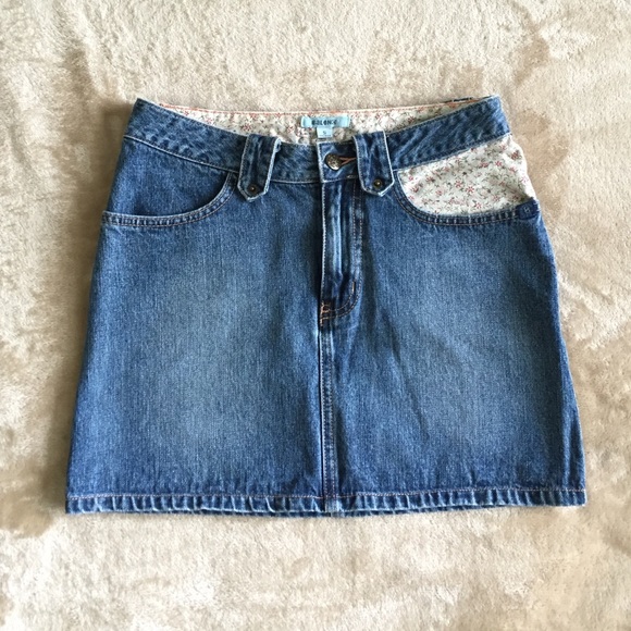 Jean Mini Skirt