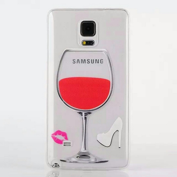 Samsung Edge wine glass phone case