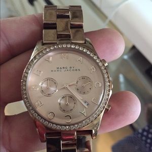 Marc Jacobs Rose Gold watch