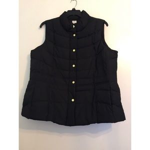 Black Puffer Vest