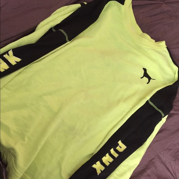 Pink by VS crew shirt.