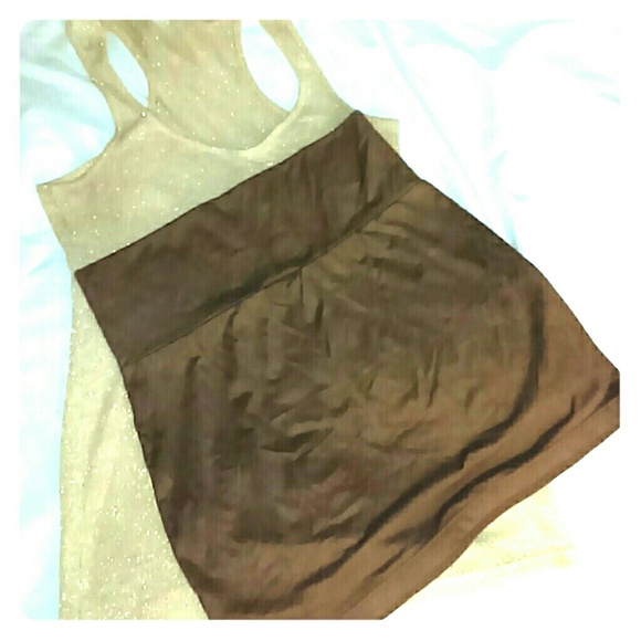 Short Suede Like Skirt - Picture 1 of 2