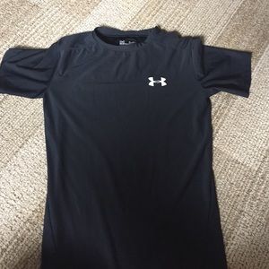 Under armour black compression shirt