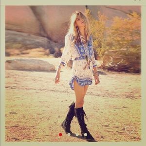 Loose fit boho romper "meet me outside romper"🍂🌻