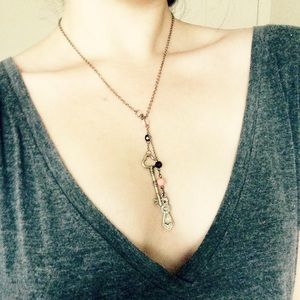 Lock and Key Necklace