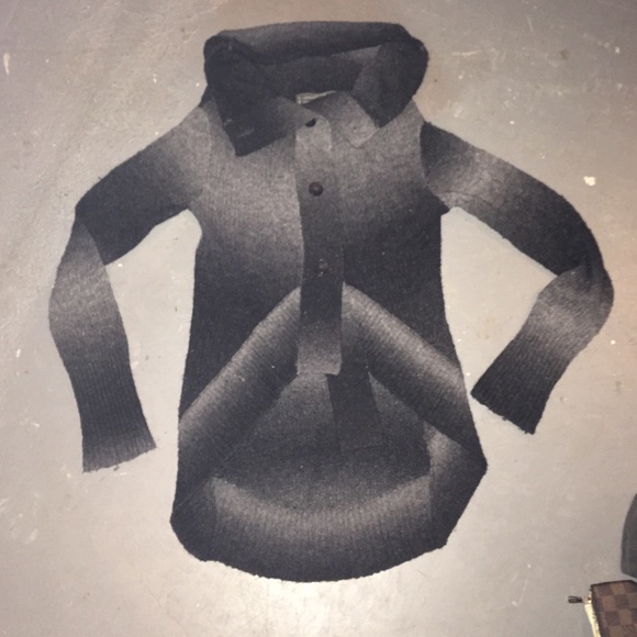 All Saints Sweaters - All saints grey ombré sweater
