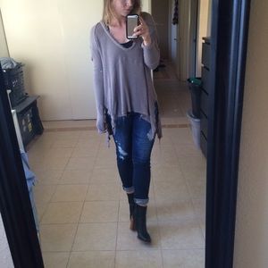 Free People "Sunset Park" Drippy Thermal