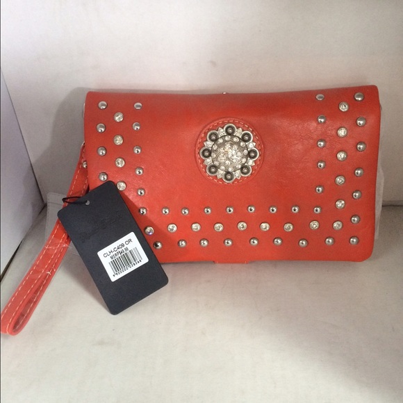Rustic Couture. Crossbody clutch