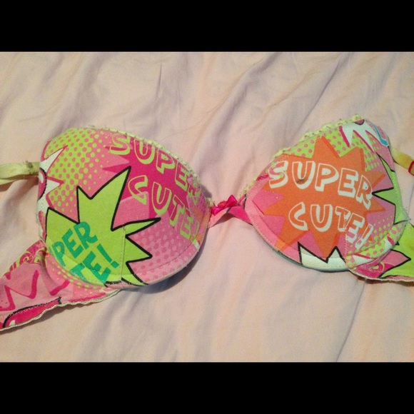 Comic looking bra.