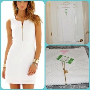 BNWT Lilly Pulitzer White 2015 Lynd Dress