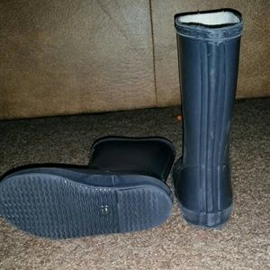 Hunter boots kids size 10