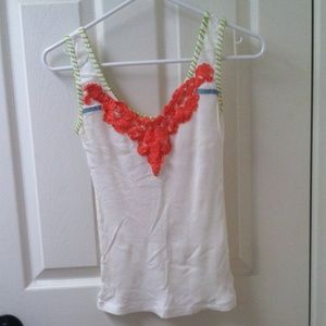 Free People Lace Vintage Tank