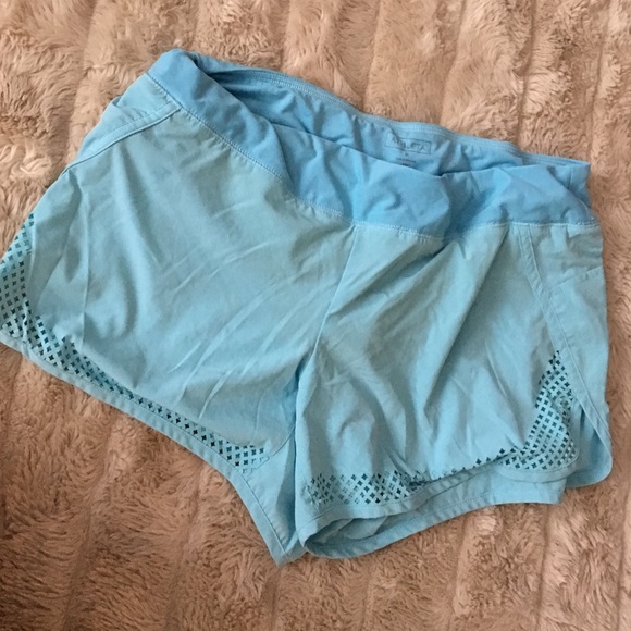 Athleta running shorts.