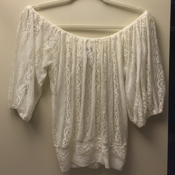 Poof! Tops - Bohemian lace crop top