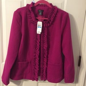 NWT fuchsia blazer