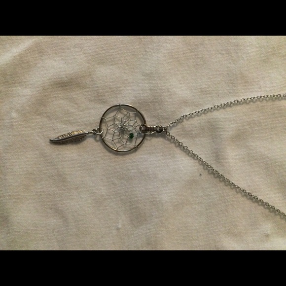 Dream catcher necklace