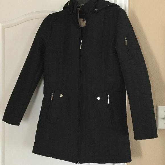 Weatherproof Jackets & Blazers - RSVP - LADY4GOD - MODERN BLACK QUILTED JACKET!