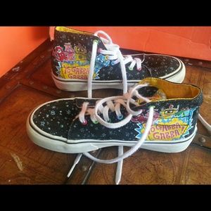 Girls Vans yo Gabba Gabba hi tops size 1.5