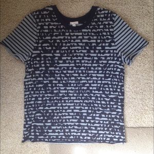 Gap NWOT Printed cheetah short-sleeve sweatshirt