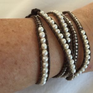 Chan Luu 32" wrap bracelet/necklace