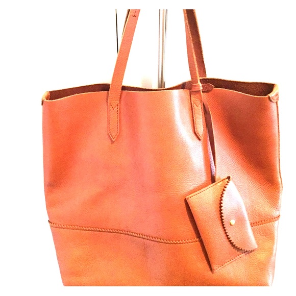 J. Crew Handbags - J.Crew Downing Tote - Saddle Brown