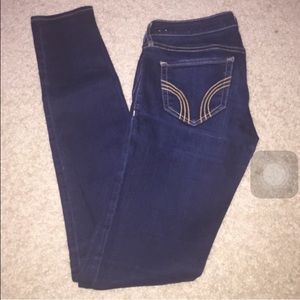 Blue Denim Hollister Jeans